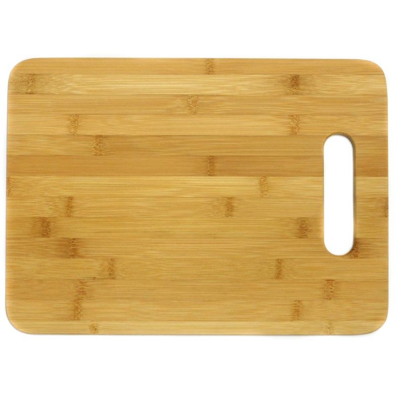 Chef Craft Select Bamboo Cutting Board, 12.5 x 9.5 inch, Natural - Image 1